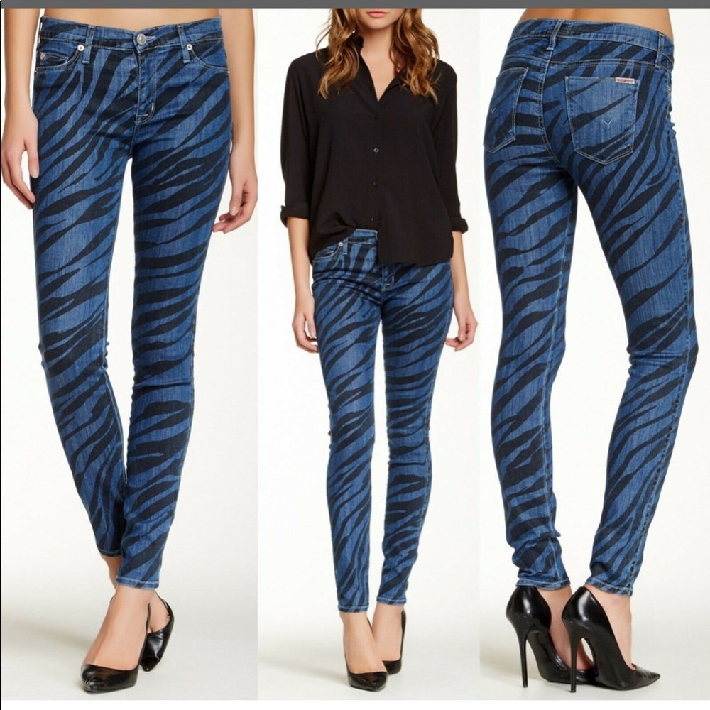 HUDSON JEANS// Nico// NWOT// size 31//  Zebra// - Picture 2 of 8